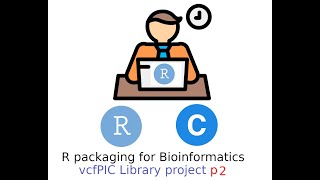 Advanced R  Packaging using C code  vcfPIC project Part 2 [upl. by Carina962]