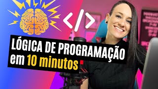 Lógica de programação por onde começar  Guia RÁPIDO de estudos completo para INICIANTES [upl. by Dahle516]