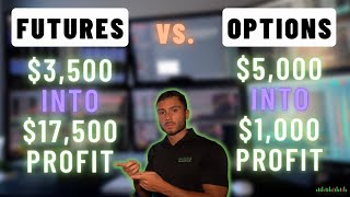 Should You Trade Futures or Options [upl. by Aicilic813]