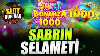 SWEET BONANZA 1000  YENİ OYUN 1000X SABIR İLE BEKLEDİK MAX WİN YOLUNDA [upl. by Ahsitul]