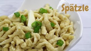 Spaetzle Making  Basic Recipe No 3 [upl. by Milak]