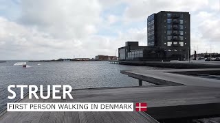 Struer city walk first person walking HD [upl. by Vivienne]