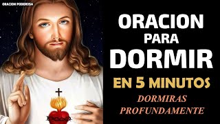 Oración para Dormir en 5 minutos te dormirás profundamente ✰ ☽ [upl. by Gnim]