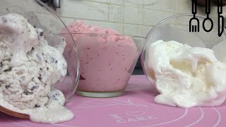 Gelato Fatto in Casa Stracciatella Fiordilatte e Fragola Senza Gelatiera [upl. by Allesig947]