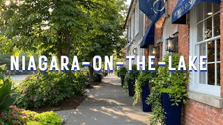 NiagaraontheLake Walking Tour I Queen Street I Ontario Canada [upl. by Navetse]