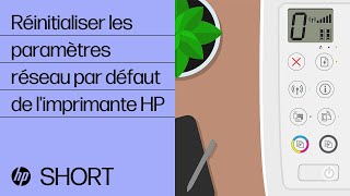 Comment restaurer les paramètres réseau par défaut sur votre imprimante HP  HP Support [upl. by Ecyor351]