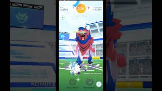 Incursión Zamazenta vs mega charizard y shiny sale mal 🫣 mejoresequiposligaultrapokemongo [upl. by Hama]