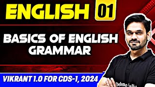 CDS English Basics of English Grammar  CDS Vikrant 10 [upl. by Smukler400]