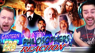 ERB REACTION Eastern Philosophers vs Western Philosophers  Epic Rap Battles of History [upl. by Hamo]