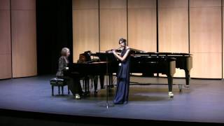 Taktakishvili Sonata for flute and piano III Allegro scherzando [upl. by Jac885]