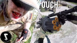 BIGGEST FAILS amp WINS of AIRSOFT 2017 [upl. by Ttezil]