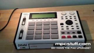 Do I have the MPC 1000 Pad Upgrade   MPCStuffcom [upl. by Ffirahs]