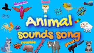 These Are The Sound That The Animals Make TA1TA3  Edufam Kids Song and Nursery Rhymes [upl. by Dettmer]