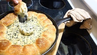 SPINACH amp ARTICHOKE RING DIP [upl. by Nanon]