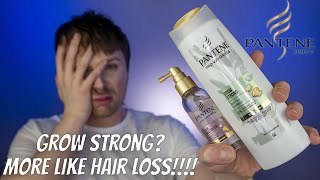 PANTENE GROW STRONG REVIEW  Affordable Hair Thickening Products  Drugstore Shampoo For Hair Loss [upl. by Irollam708]