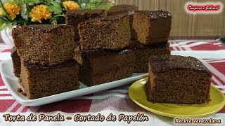 CORTADOS DE PAPELÓN TORTA DE PANELA receta Venezolana y deliciosa [upl. by Shiekh221]