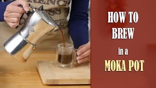 How to make Moka Pot Coffee with Stovetop Espresso Coffee Maker [upl. by Iadam]