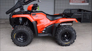 2016 Honda Foreman 500 ATV For Sale with ITP BlackWater Tires amp SS316 Wheels  Honda of Chattanooga [upl. by Otrebire]