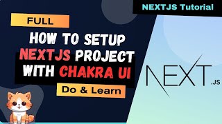 How to Setup Nextjs Project with Chakra UI [upl. by O'Meara]