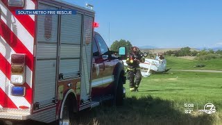 Small plane crash at Meridian Golf Club in Douglas County [upl. by Hisbe]