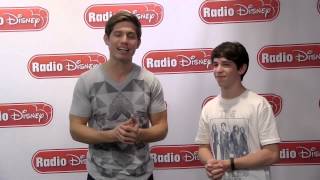 Zachary Gordon from quotDiary of a Wimpy Kid Dog Daysquot Summertime Quiz  Radio Disney [upl. by Hoeve899]