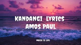 Kandangi Lyric I Amos Paul I Malaysian Tamil song amospaul malaysiantamilsong [upl. by Iahc279]