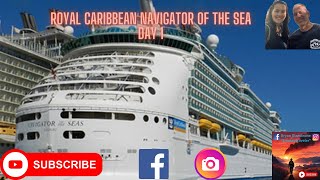 Navigator of the Seas Refreshed Royal Caribbean Travel Day 1 [upl. by Som516]