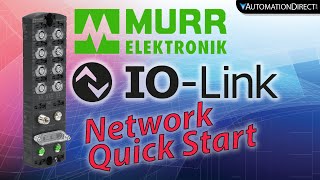 Murrelektronik IOLink Master Network Quick Start from AutomationDirect [upl. by Hehre]