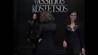 Vassilios Kostetsos Fashion Show Guest Star Cindy Crawford In Athens Part 1 [upl. by Medor]