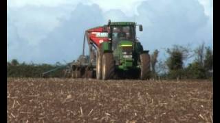 John Deere 7810 with Kockerling drill [upl. by Canada869]