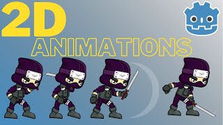 Godot 4 2D Sprite Animation Tutorial For Beginners [upl. by Airemat]