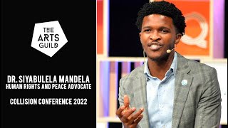 Dr Siyabulela Mandela Interview at Collision 2022  Focused Philanthropy and Human Rights [upl. by Powe109]