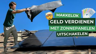 GELD VERDIENEN 💰 door het UITZETTEN VAN ZONNEPANELEN ja echt ☀️ [upl. by Gwenny]