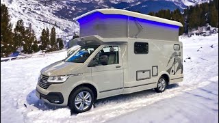 Motorhome with pop top roof  Knaus Tourer CUV 500 MQ [upl. by Ikairik]