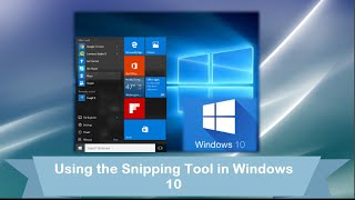 Windows 10 Using the Snipping Tool [upl. by Ynahpit921]