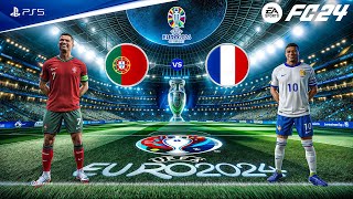 FC 24  Portugal vs France  UEFA EURO 2024 Final  PS5™ 4K60 [upl. by Nevaj]