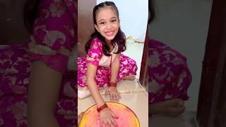 amaira ki rangoli 🥰 shorts amairagurjar [upl. by Yelac]