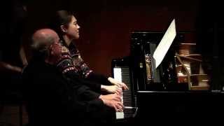 Germaine Tailleferre  Image  Julian Jacobson and Mariko Brown Piano Duet [upl. by Creight52]