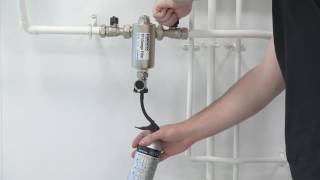 How to dose with Fernox Express via TF1 Omega Filter [upl. by Lenod]