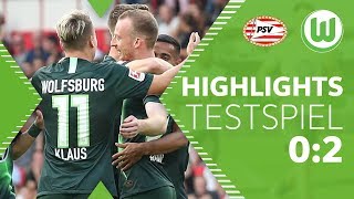 Traumfreistoß von Arnold  Highlights  PSV Eindhoven  VfL Wolfsburg 02 [upl. by Philps341]