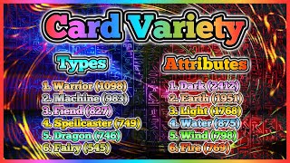 YuGiOh Card Variety [upl. by Wandy]