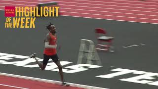 Saruni Runs No 2 NCAA AllTime Best 800m [upl. by Dunning79]