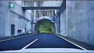 【アクアライン通行止め】〔京葉道路〕篠崎IC～（東京港トンネル）～〔首都高速湾岸線〕川島浮島出口 [upl. by Daberath]