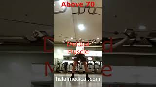 Above 70 2 Deltoid muscle back Cable Face Pull helalmedical [upl. by Nena458]