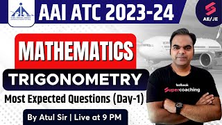 AAI ATC Mathematics Lecture 2023  Trigonometry  AAI ATC Engineering Mathematics By Atul Sir [upl. by Sarkaria]