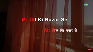 Dil Ki Nazar Se  Karaoke Song with Lyrics  Anari  Lata Mangeshkar  Mukesh  Raj Kapoor [upl. by Ynatterb]