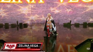 Zelina Vega Entrance  WWE Monday Night Raw September 02 2024 [upl. by Prowel]