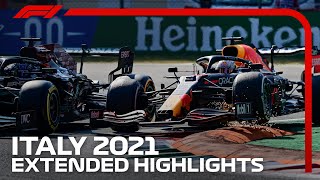 Extended Race Highlights  2021 Italian Grand Prix [upl. by Deerc323]