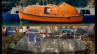 Man Converts Life Raft Into Floating House [upl. by Denby995]