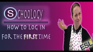 How To Log into Schoology for the FIRST time [upl. by Pilihp759]